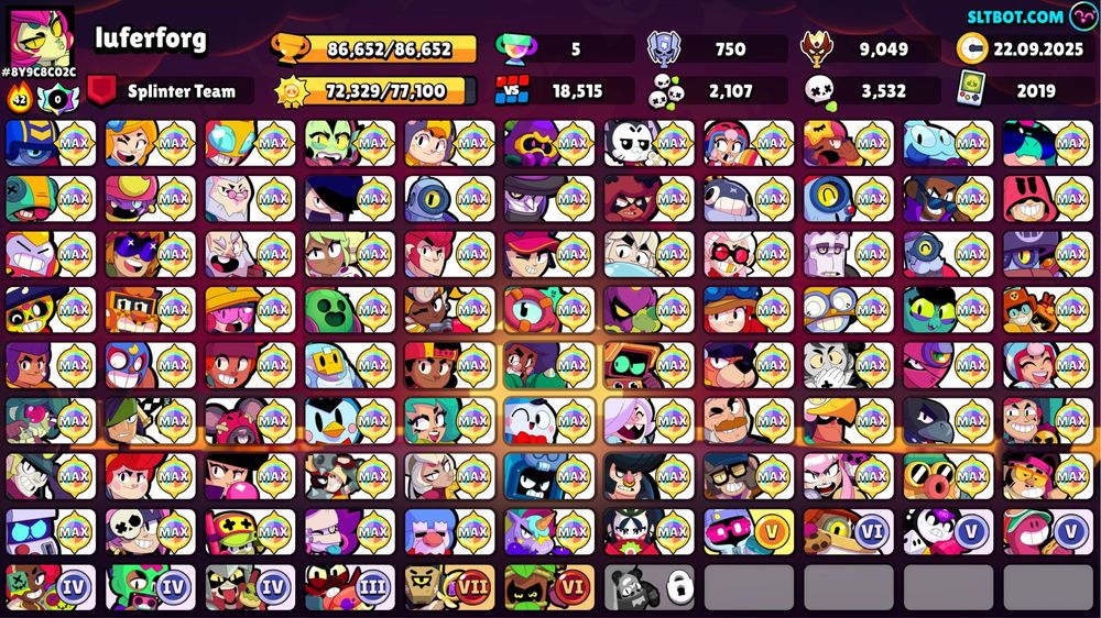 Акаунт Brawl Stars