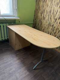 Стол офисный с тумбой (стіл для офісу) 4 шт