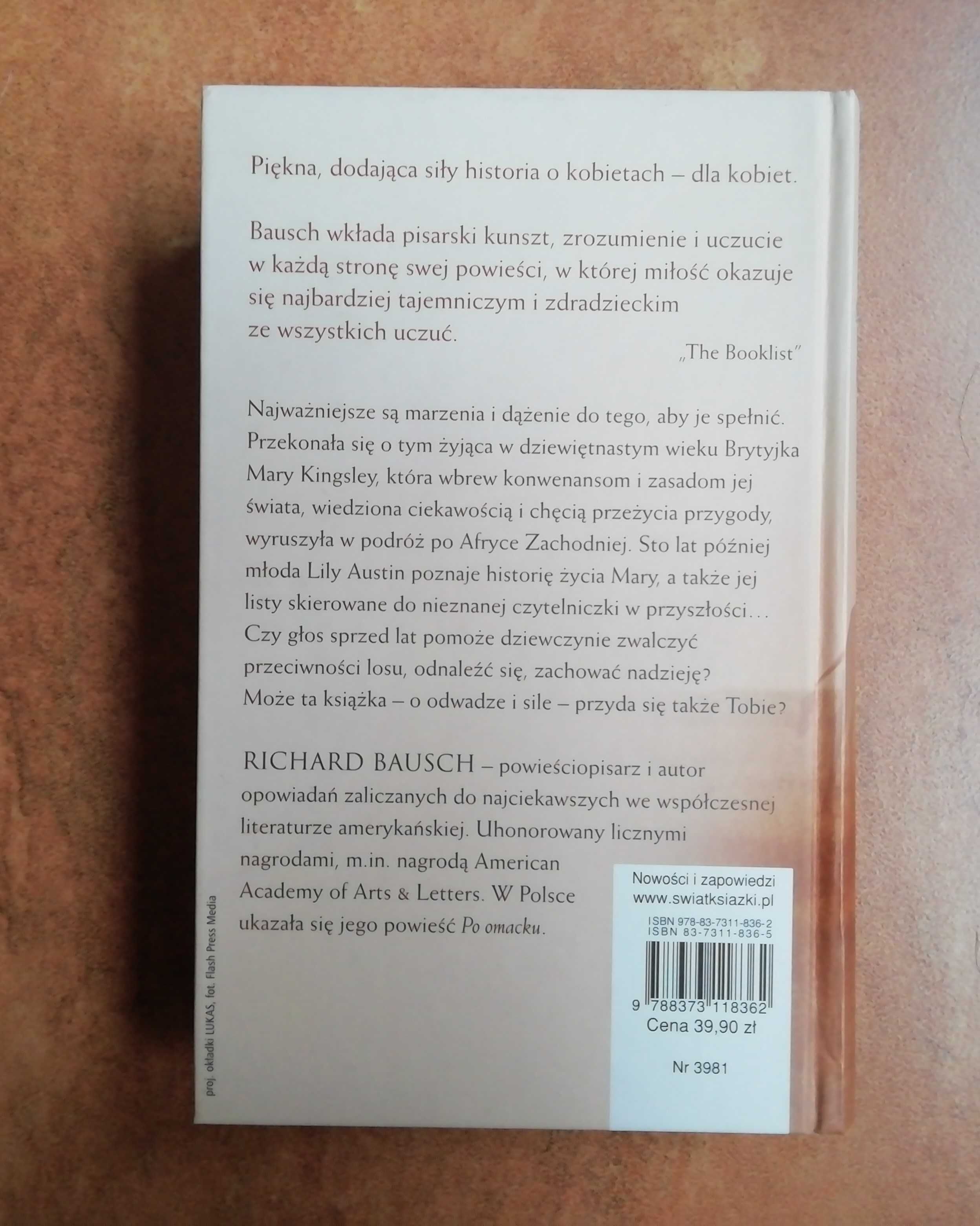 Richard Bausch Dwa życia, dwie miłości