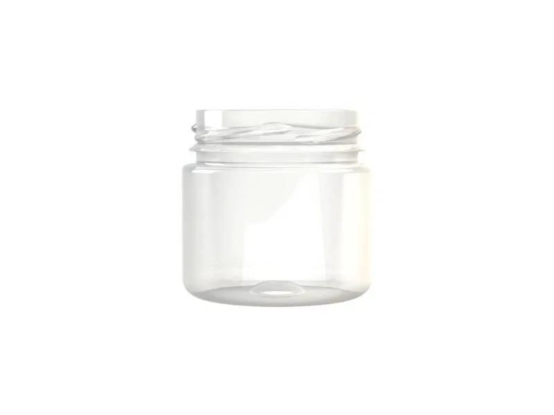 Frasco PET de 100ml com Tampa Alta Preta