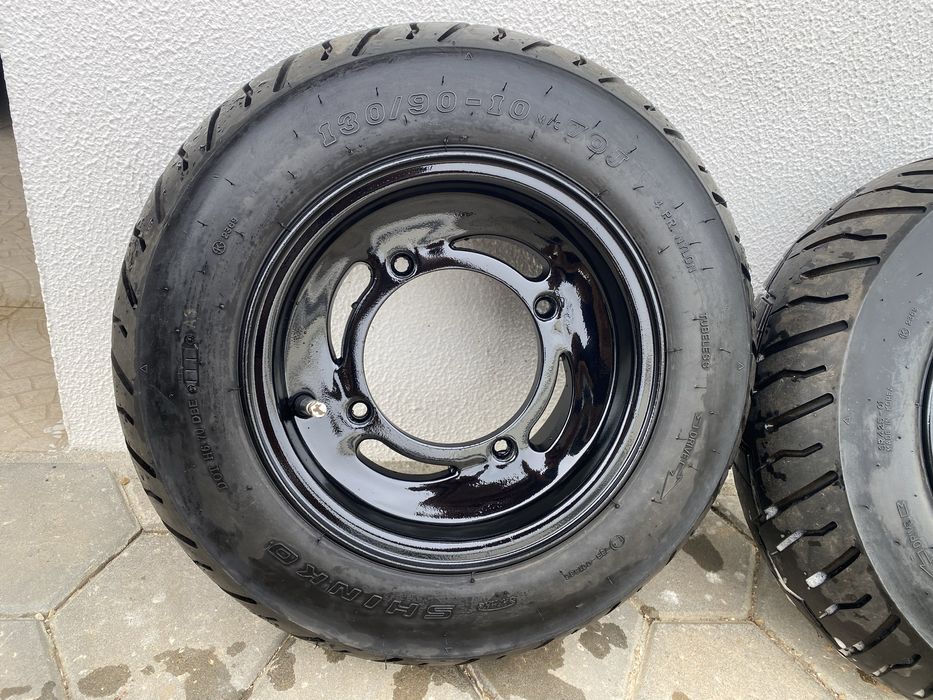 Jantes 10 + Pneus Moto 4 ATV Yamaha KTM