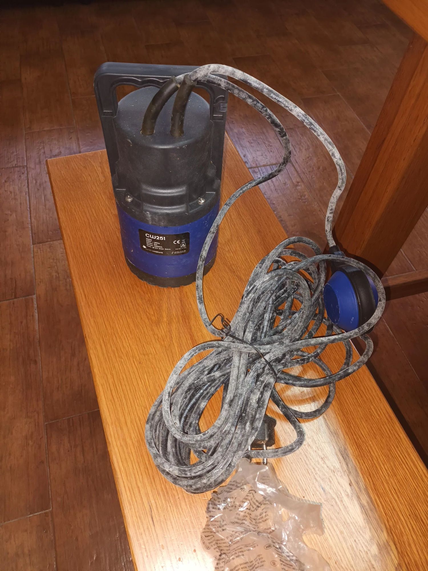 Bomba de águas limpas