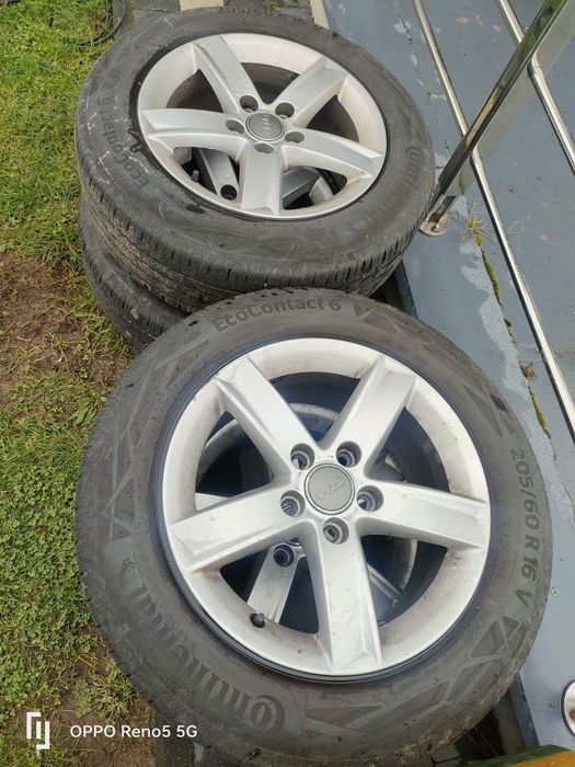 Felgi opony Audi a4 16 cali