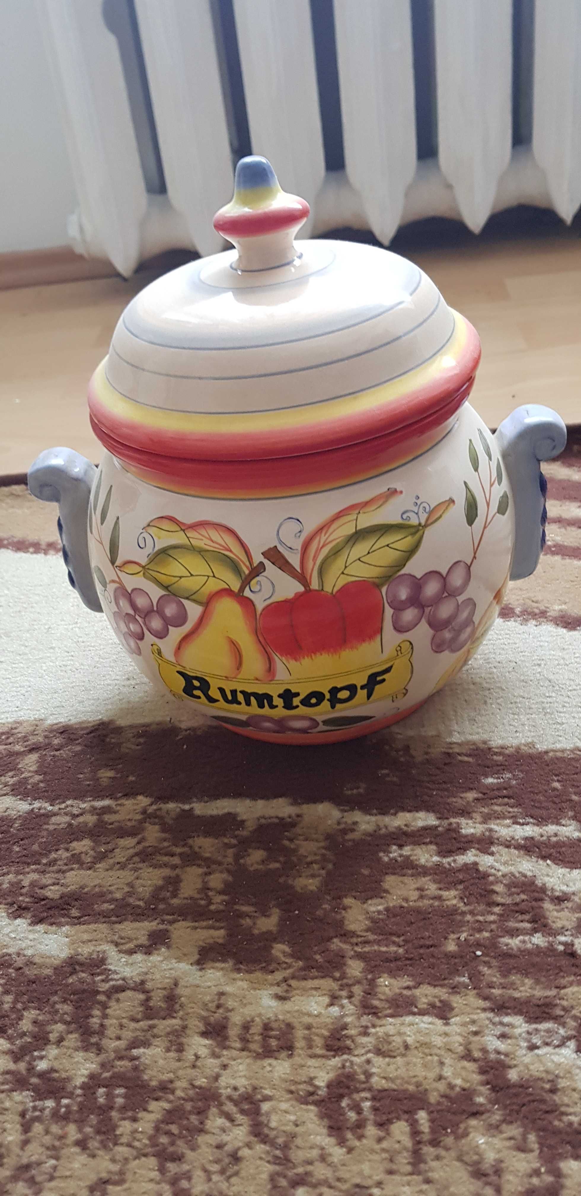 Pojemnik ceramiczny Rumtopf