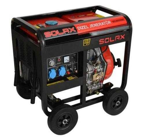 Дизельний генератор SOLAX SDJ8500ME