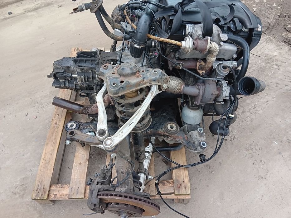 Audi a4 b5 1.9 tdi silnik kompletny z osprzętem 110KM skrzynia SWAP