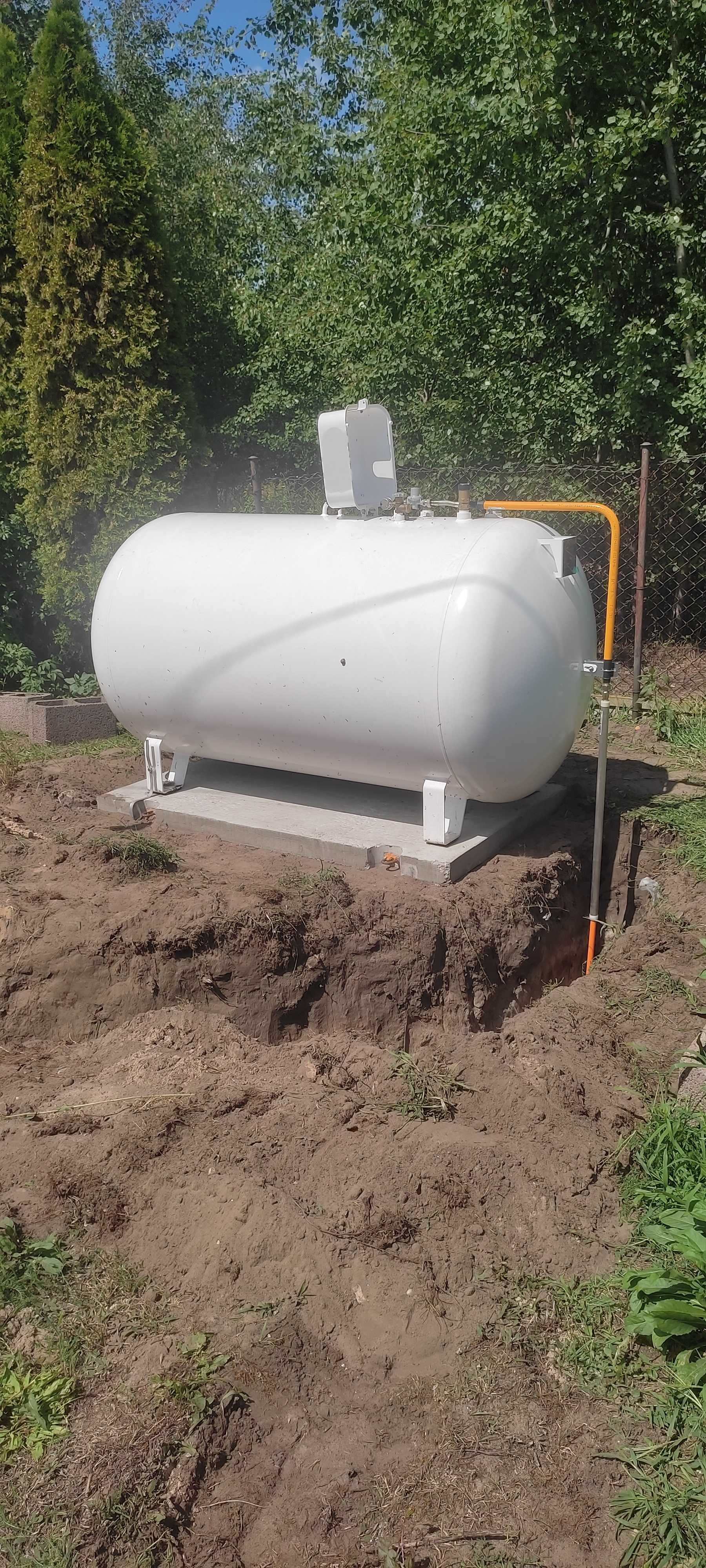 Zbiornik butla na gaz propan 2700, 3700, 4850, 6400