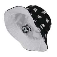 Панама bucket hat city-a з котом двостороння чорно-біла
