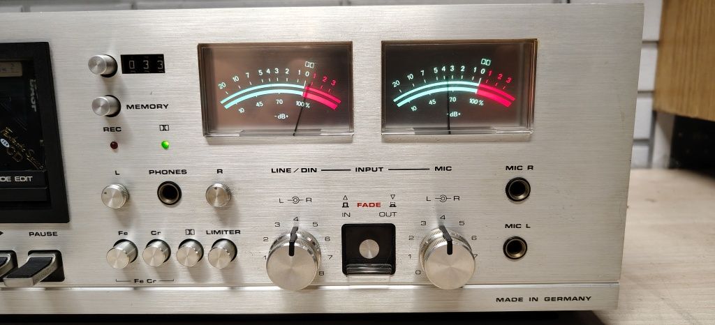 Magnetofon DUAL C 819. Nowe Paski