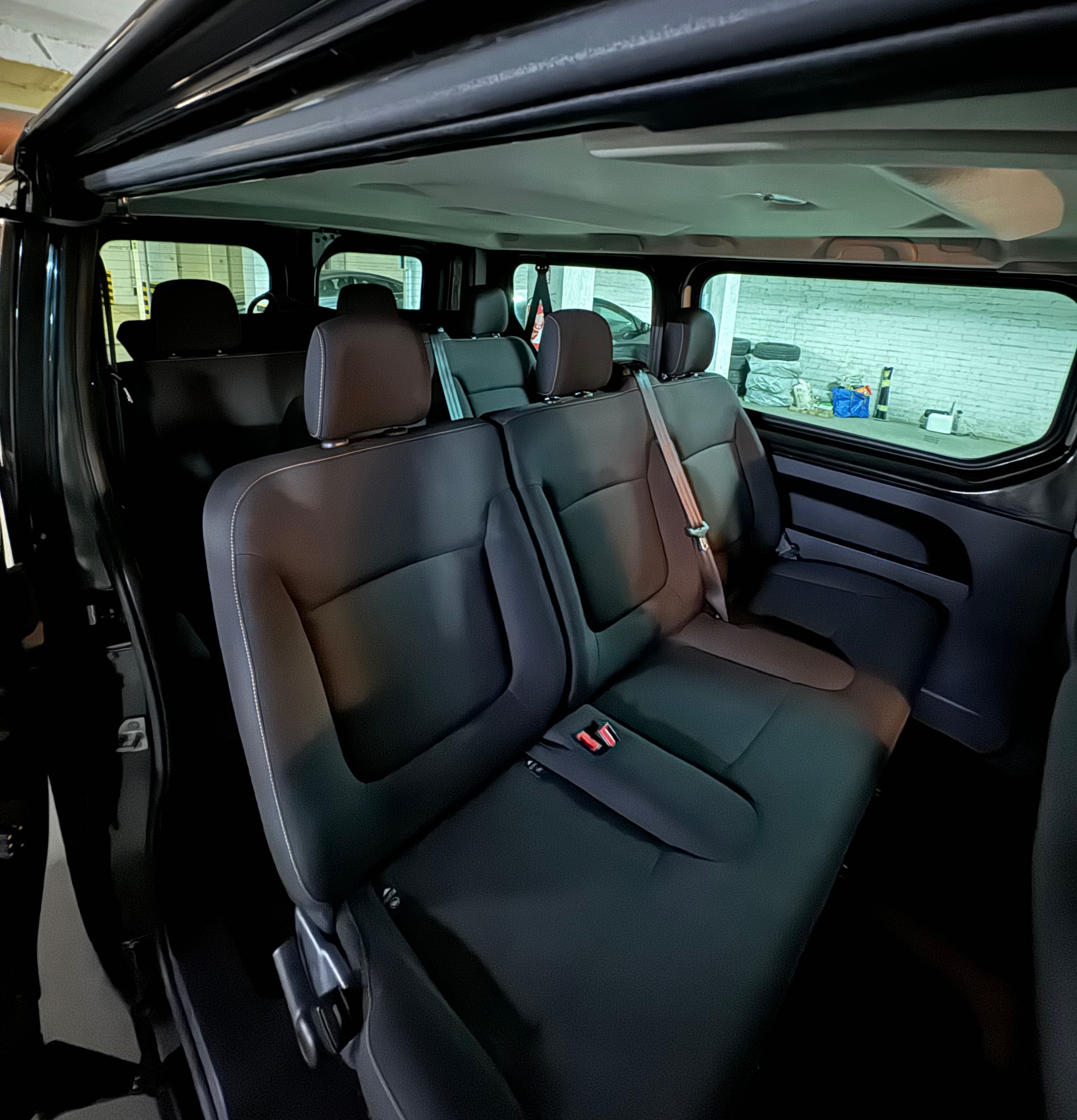 Bus Van 9-osobowy wynajem auta Renault Trafić Opel Vivaro 2022 LONG