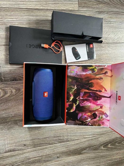 JBL charge 3 niebieski stan b.dobry