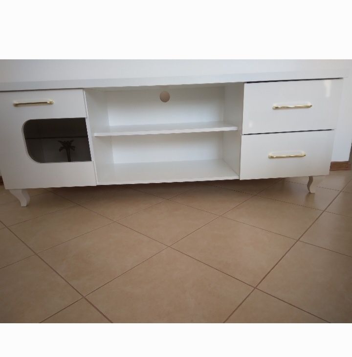Szafka rtv biala