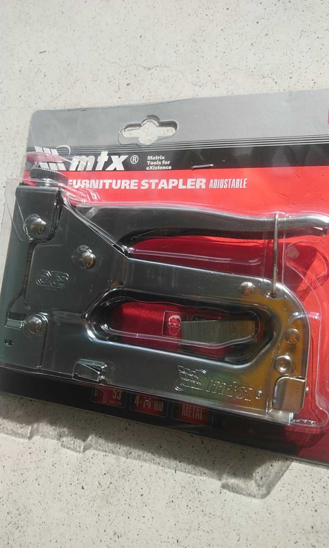 Zszywacz tapicerski metalowy