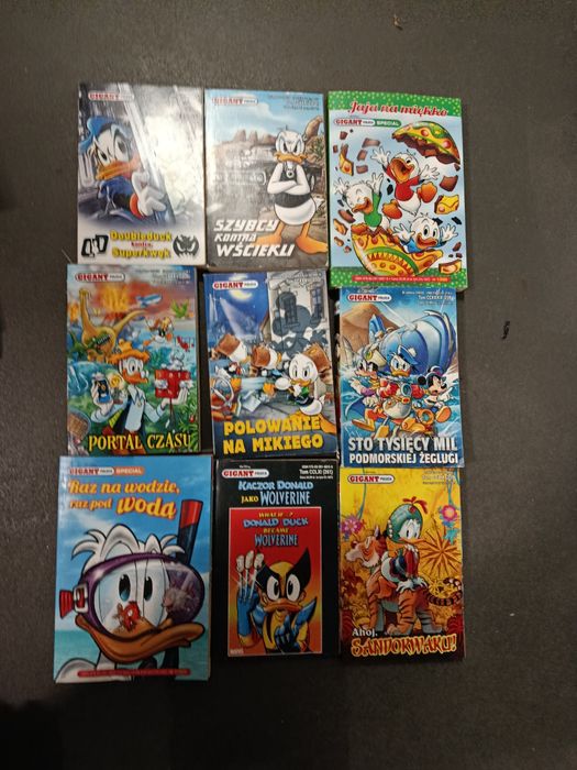 Komiks gigant Kaczor Donald szeroki wybór