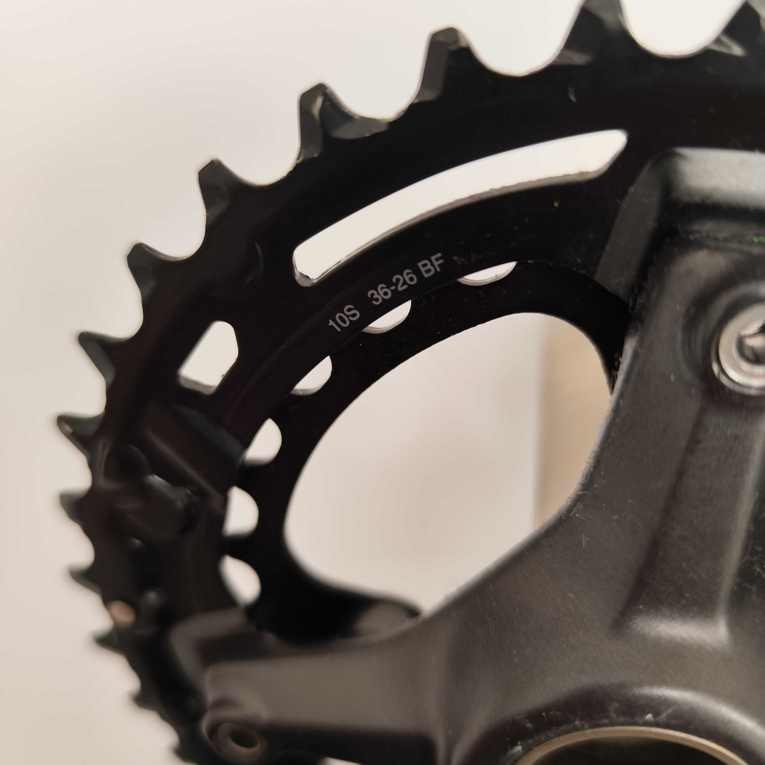 Mechanizm korbowy Shimano DEORE FC-M4100-2, 10rz 36-26