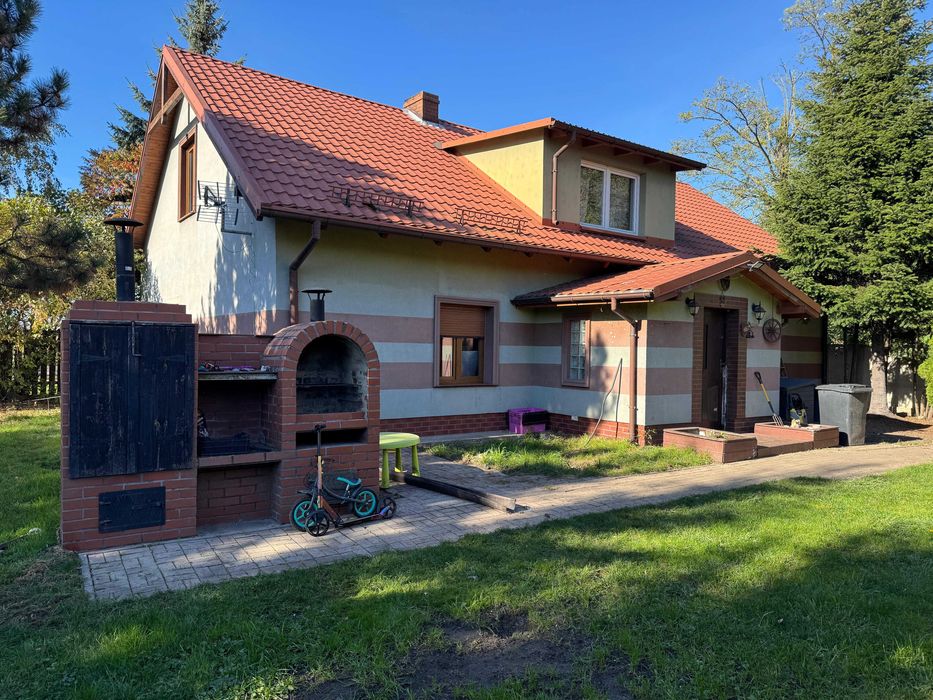 Przestronny dom 182 m² – Sarbinowo k. Kostrzyna, działka 6,5 ara