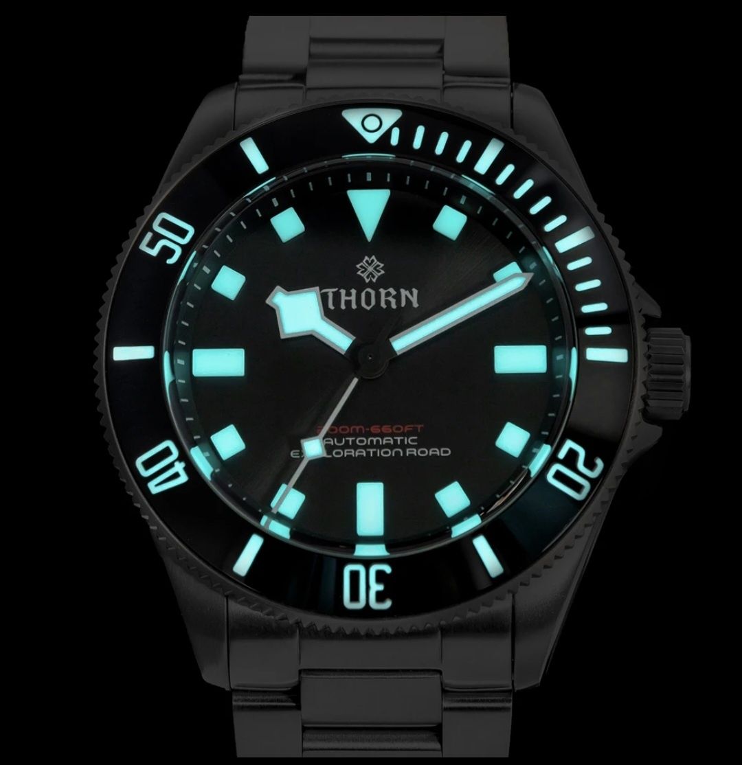 Thorn jak tudor 39mm tytanowy automat nowy