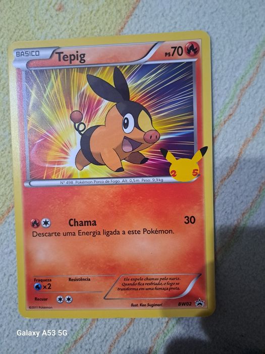 Cartas Pokémon jumbo 25TH