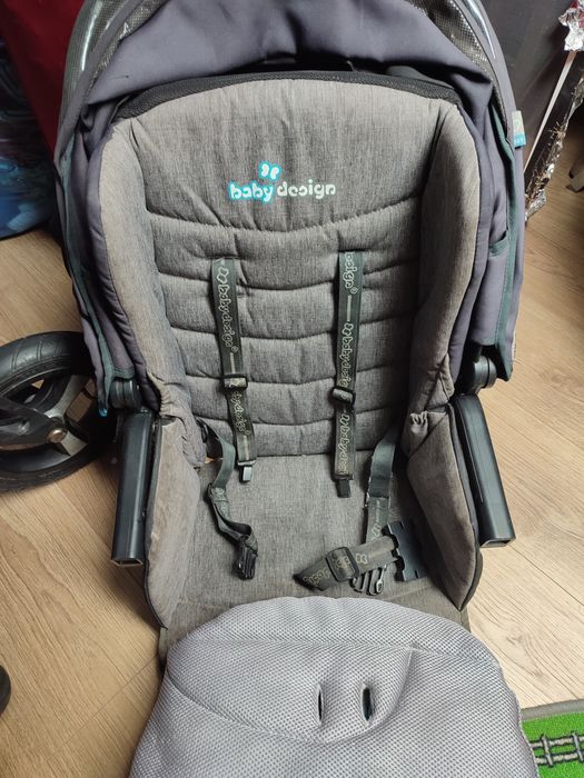 Wózek gondola i spacerówka babydesign