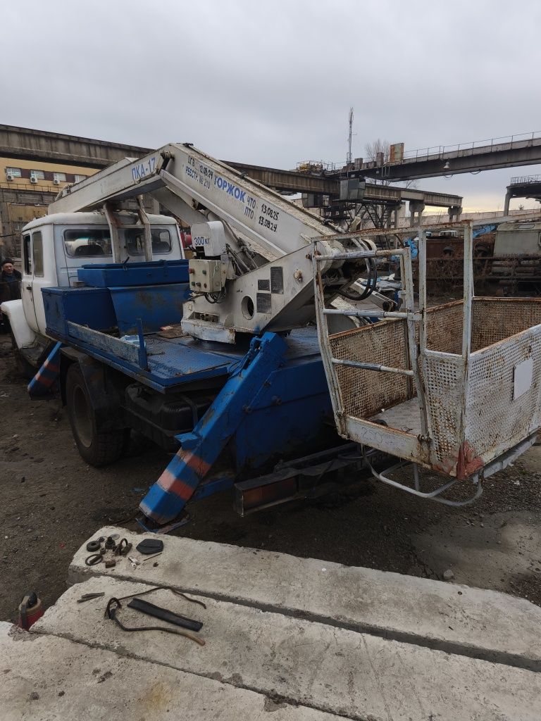 Продам газ 3307 автопідйомник ПКА17