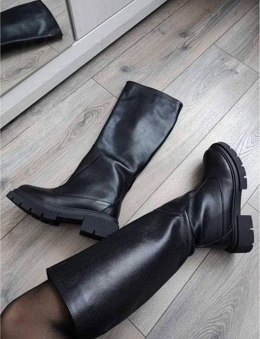 Чоботи-труби 38розмір(24.5см)