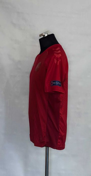 Koszulka Piłkarska Dania 2021 Euro Patch Hummel roz. L