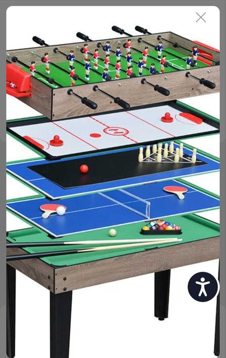 Mesa matraquilhos ping pong snooker etc...