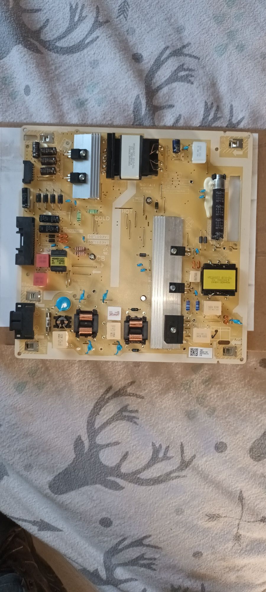 Płyta  zasilacz do tv samsung   UE50BU8002K