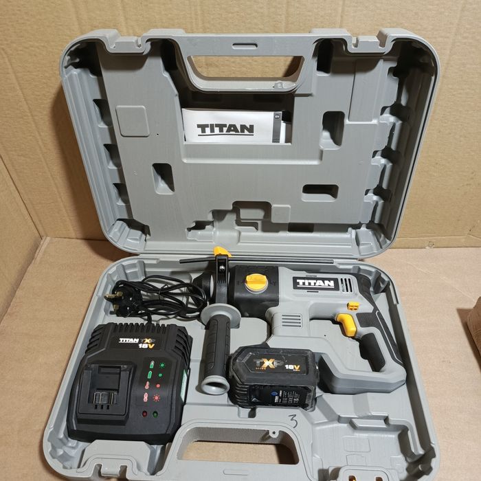 Młotowiertarka udarowa titan  18v tti871sds jak macallister mrh18-li