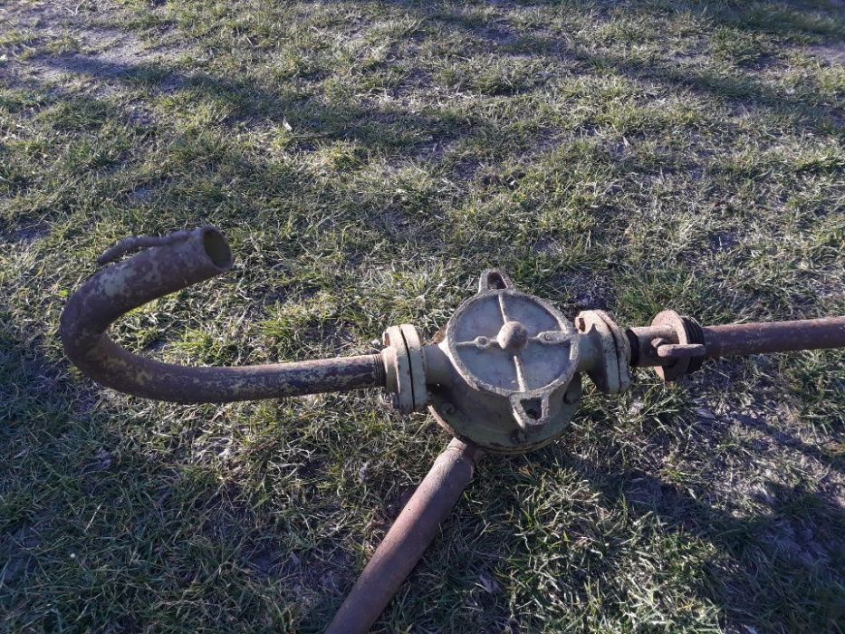 Pompa ręczna Extra Lech nr 2 skrzydełkowa rotacyjna korbowa