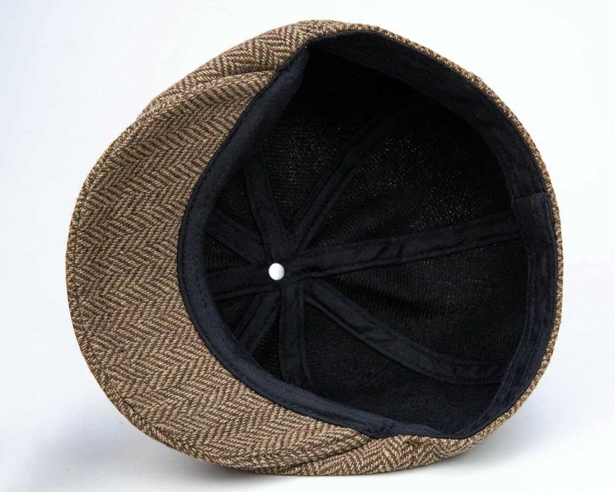 Newsboy кепка восьмиклинка коричнева твідова для хлопчика 2 - 4 р