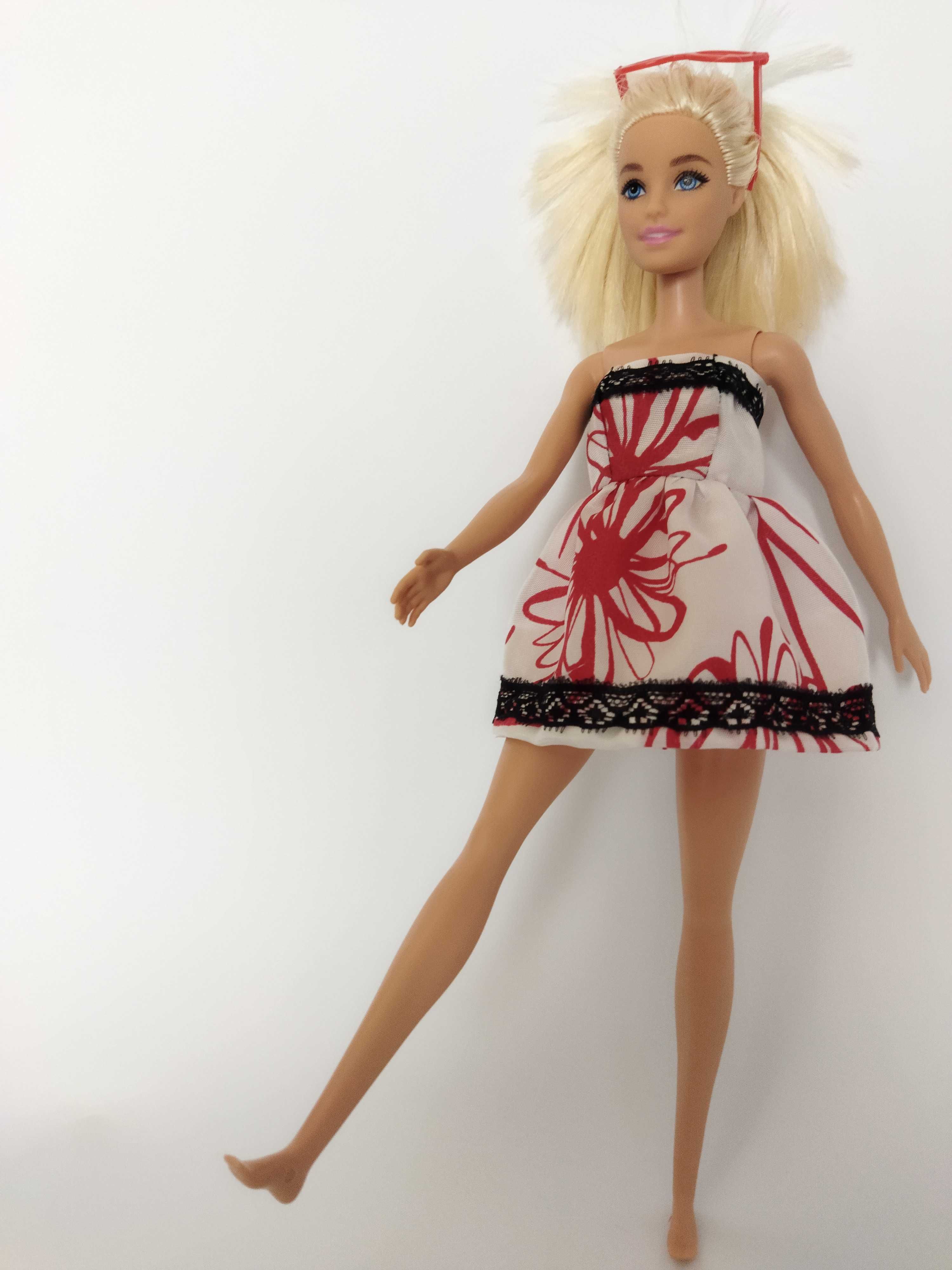Zestaw Ubranka Sukienki dla lalki Barbie + Torebki