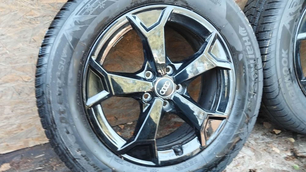 Felgi aluminiowe ! 17 cali ! AUDI VW SKODA ! Czarne ! MONTAŻ!