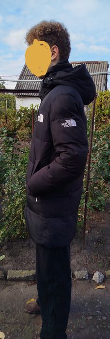 Куртка підлітку зимова   довга THE NORTH FACE р.46