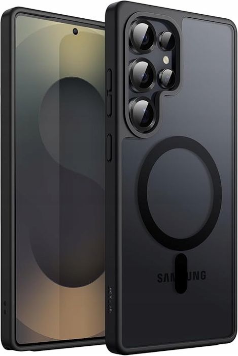 JETech Etui Magnetyczne dla Samsung Galaxy S25 Ultra 5G (Czarny)