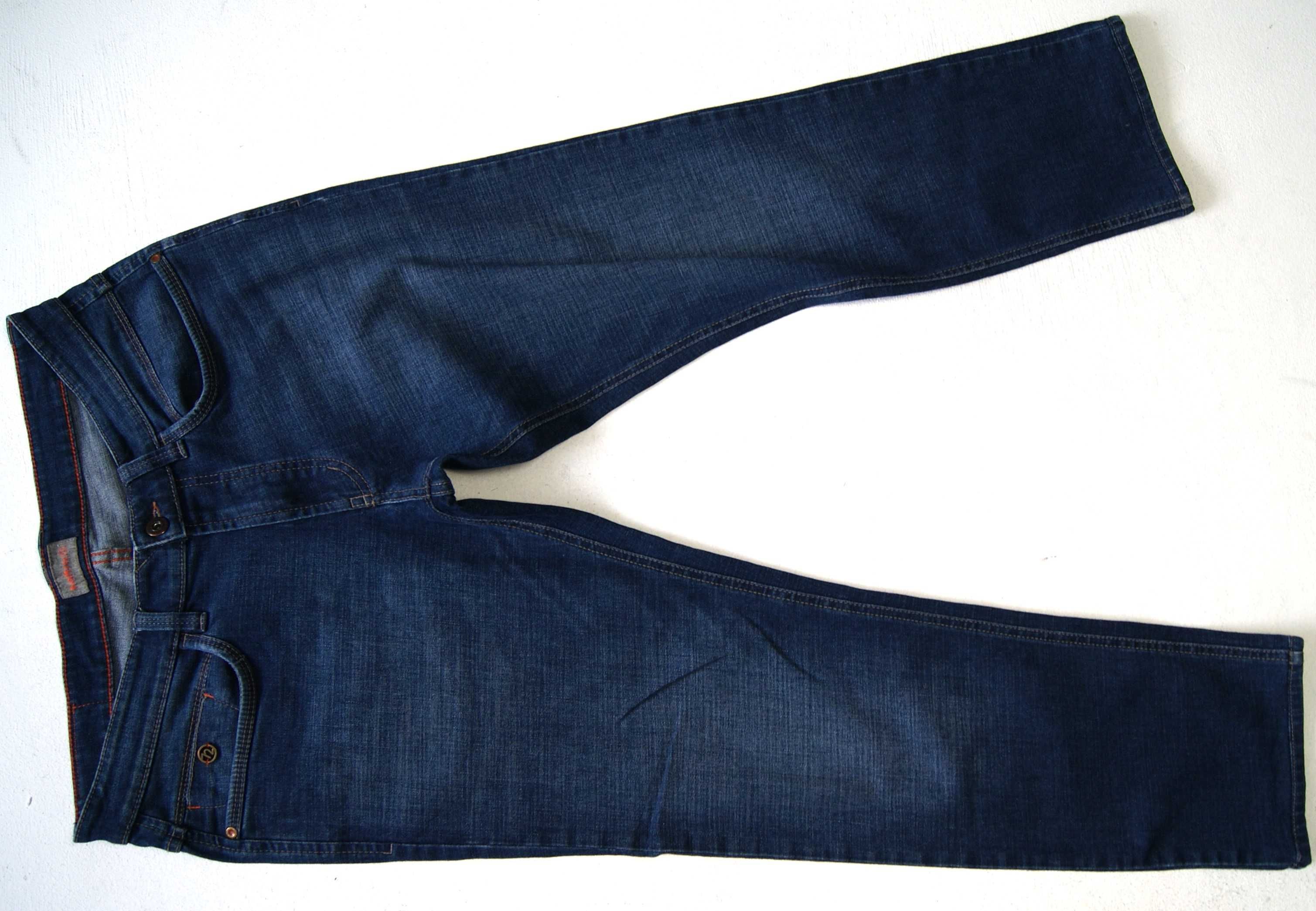 HATTRIC HARRIS W34 L30 PAS 90 five pocket jeansy męskie jnowe z elasta