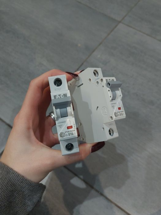 Eaton wyłącznik nadprądowy 1-biegunowy B16A 6kA AC bezpiecznik