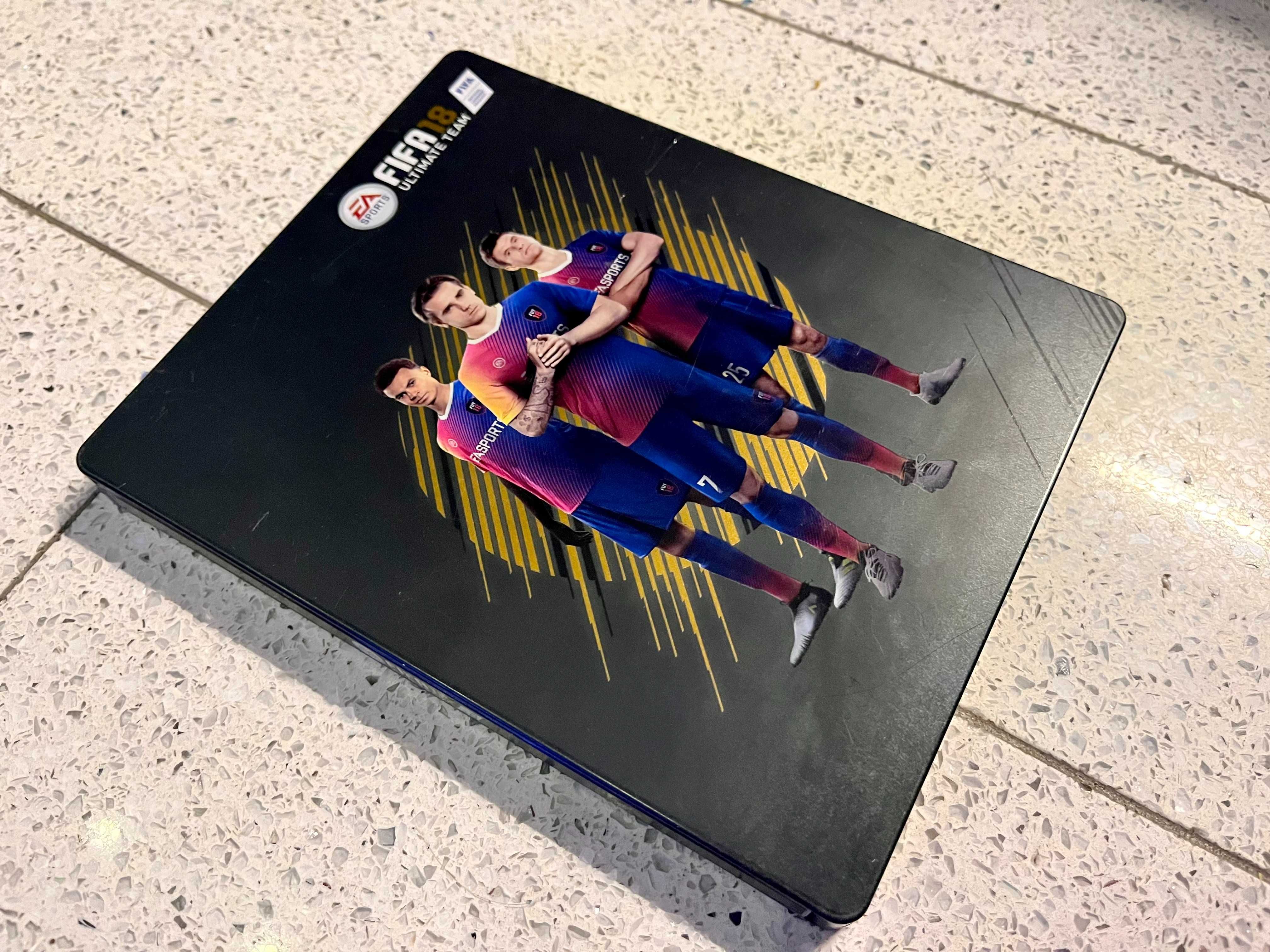 Fifa 18 Ultimate Team ( gra + steelbook ) (PS4)