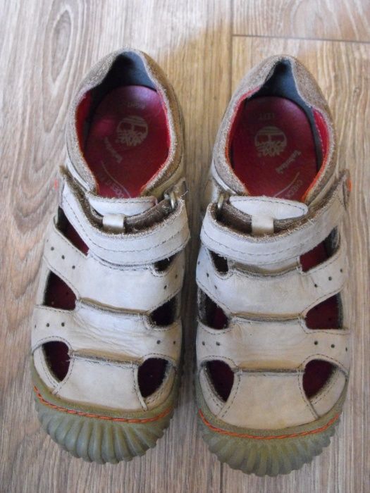 Buty TIMBERLAND 33 20cm Skóra* skórzane sandały sandałki stan BDB