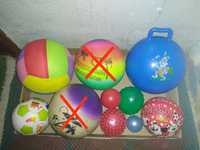 Мячи детские резиновые