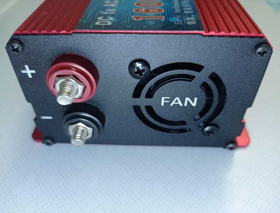 Інвертор 1600W чистий синус 12в. Для котла, холодильника, ноутбука