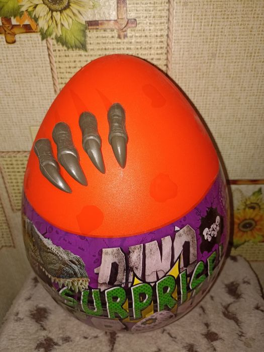 Яйце динозавр 30см набір для творчості розкопки для хлопчика