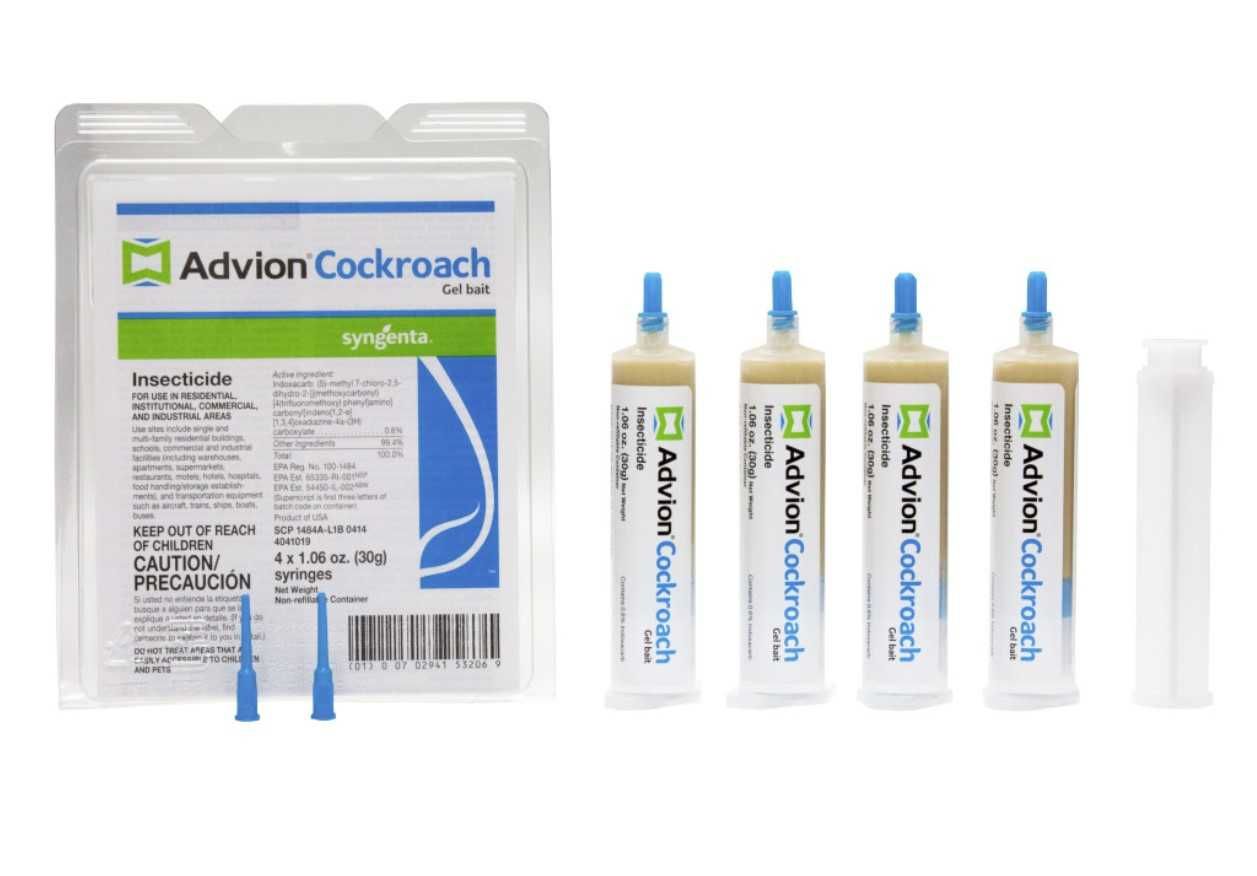 Гель яд от тараканов Dupont Advion Cockroach Gel Evolution Дюпонт гель