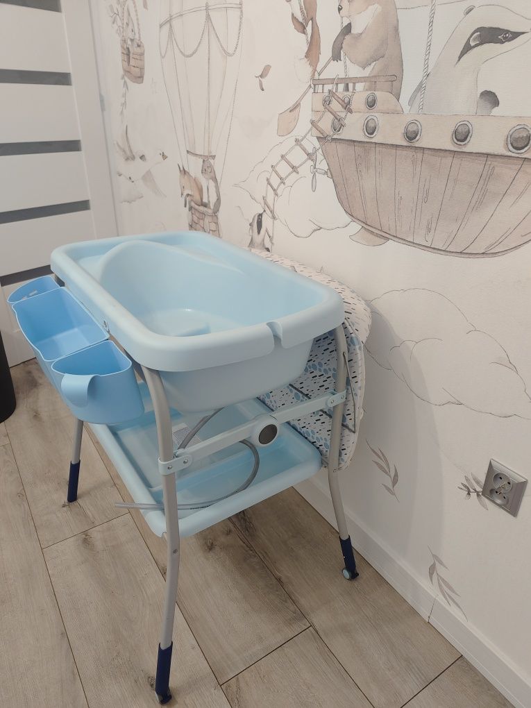 Wanienka Chicco Cuddle & Bubble z przewijakiem – stan bardzo dobry