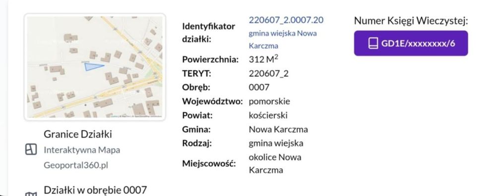 Działka rekreacyjna - centrum Nowej Karczmy