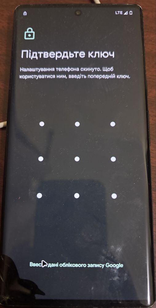 Google pixel 6 pro STORMY BLACK 256 GB