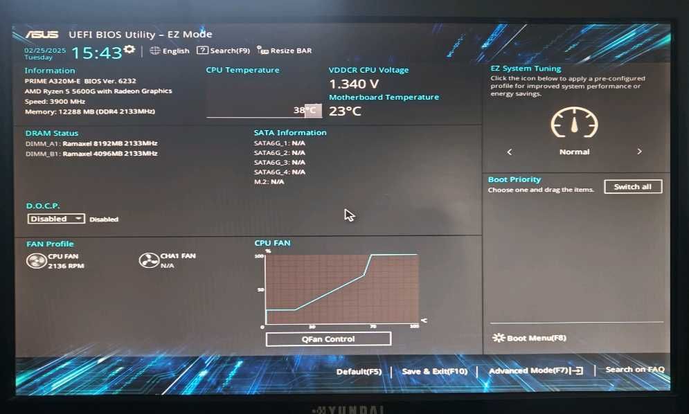 Procesor AMD Ryzen 5 5600G BOX AM4 Radeon™ Graphics
