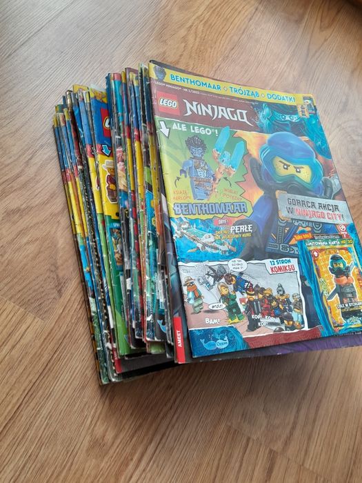Gazety lego ok.50 sztuk