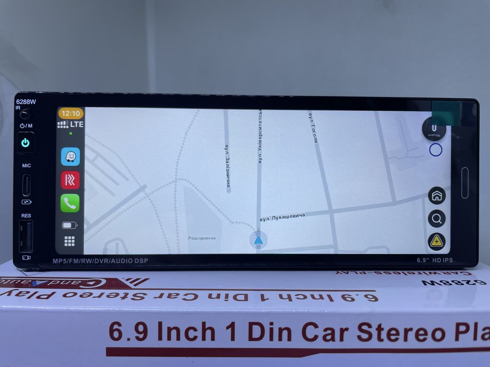 Автомагнітола Pioneer 6288-W  екраном 6.9 1DIN Windows магнітола
