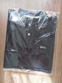 Koszulka polo Hugo Boss, bardzo elegancka czarna M